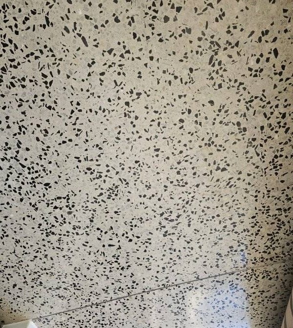 Concrete flooring finish