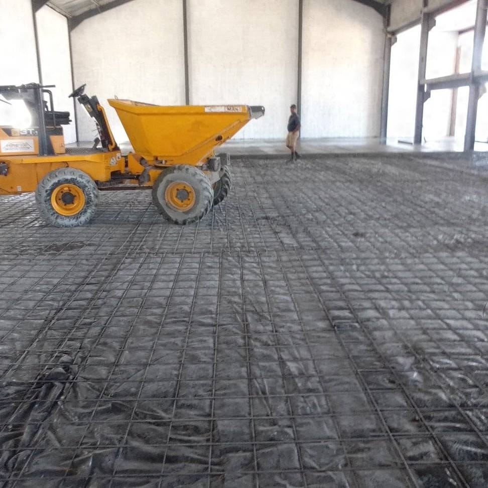 Concrete flooring project